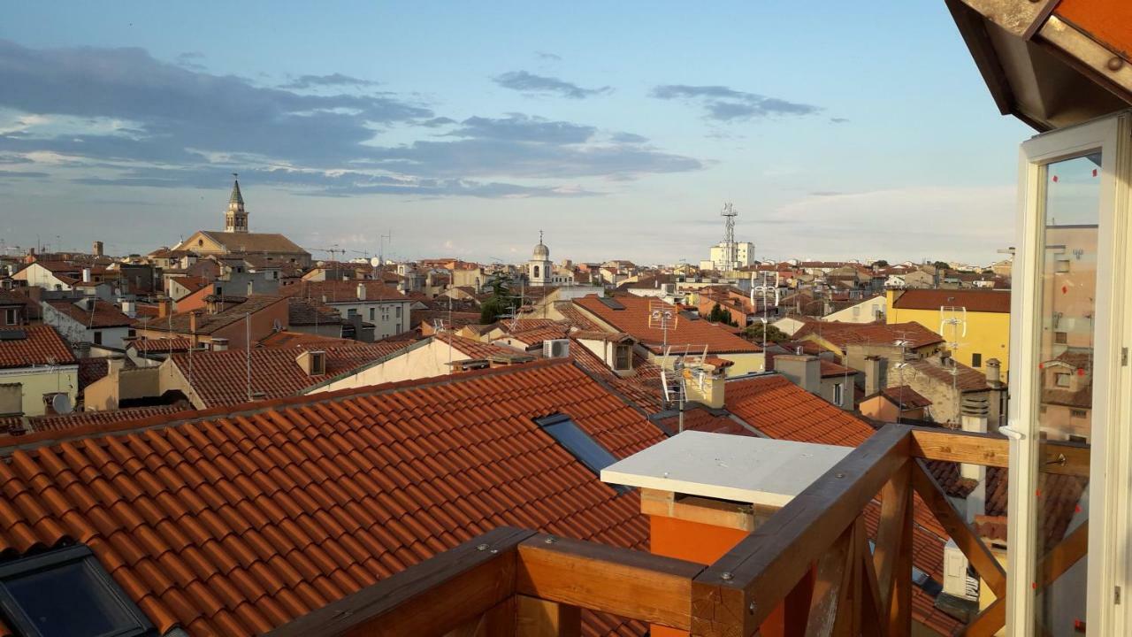Mansarda Settimo Cielo Lejlighed Chioggia Eksteriør billede